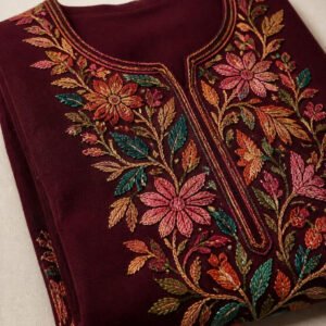 Aari work embroidered suit