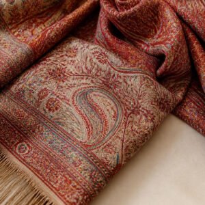 Kani weave pashmina shawl