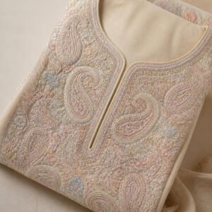 Sozni work embroidered suit