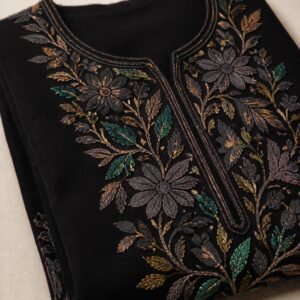 Black Aari Work Suit
