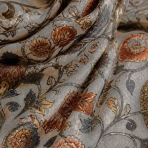 Grey Kalamkari Shawl