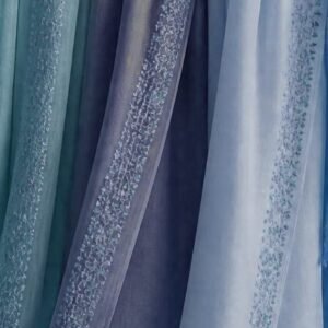 Kids Pashmina Stole – Aqua
