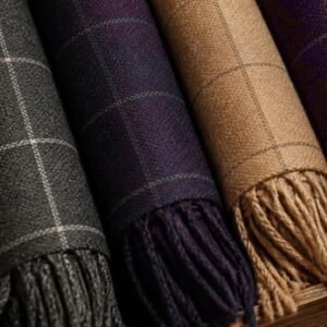 Kids Wool Muffler – Magenta