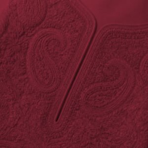 Maroon Sozni Work Suit