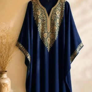 Navy Tilla Kaftan