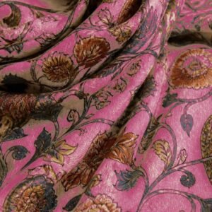 Pink Kalamkari Shawl