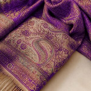 Purple Kani Shawl