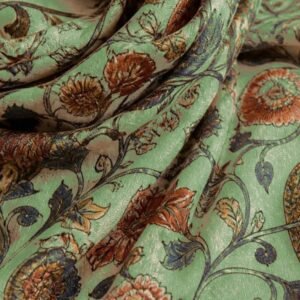 Sage Kalamkari Shawl